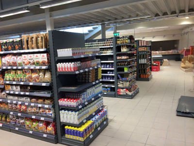SHOP NETWORK "TOP" - VALMIERA, RIGA STREET 64 - Delivery and installation of trade equipment.
